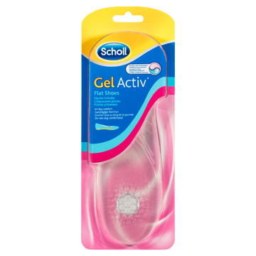 Scholl GelActiv Insoles for Women Flat Shoes 1 Pair