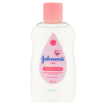 Johnson's Baby Oil 200ml (Pink bottle)