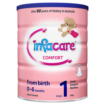 SMA Infacare 1 0-12 Months 900g Baby Infant Feeding Milk Drink Powder Formula