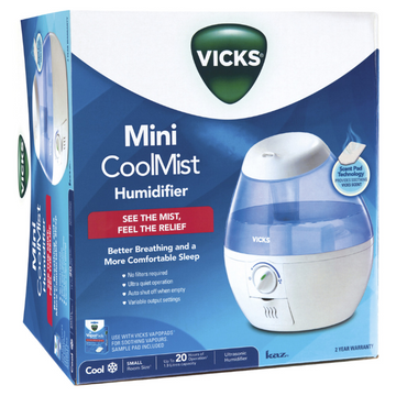 Vicks Mini Cool Mist Humidifier 1 Each