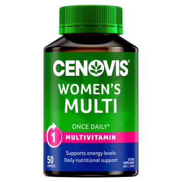 Cenovis Women's Multivitamin for Energy 50 Capsules