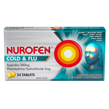 Nurofen Cold & Flu 24 Tablets