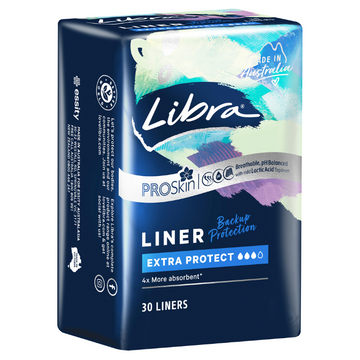 Libra Extra Protect Liner Proskin 30 Pack