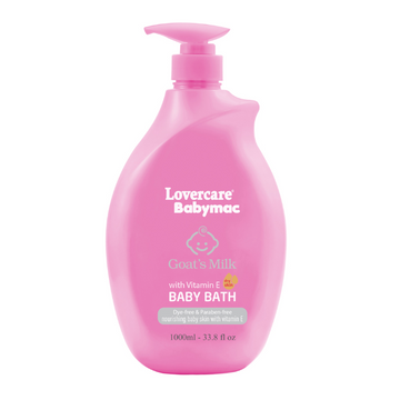 LOVERCARE Babymac Goat's Milk Baby Bath with Vitamin E 1 L