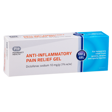 PHARMACY HEALTH Anti-Inflammatory Pain Relief Gel 100g