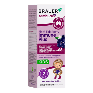 Brauer Sambucus Immune Plus For Kids 100mL