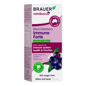 Brauer Sambucus Immune For Adults 200mL