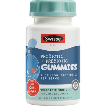 Swisse Kids Probiotic & Prebiotic Gummies 45 Gummies