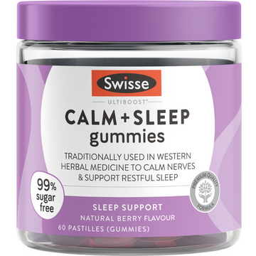 Swisse Ultiboost Calm + Sleep Gummies 60 Gummies