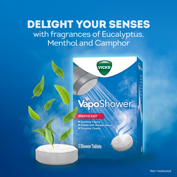 Vicks VapoShower 3 Tablets