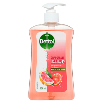 Dettol Antibacterial Handwash Grapefruit 500mL