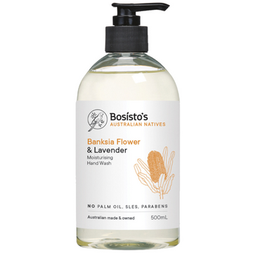 Bosisto's Banksia Flower and Lavender Hand Wash 500mL