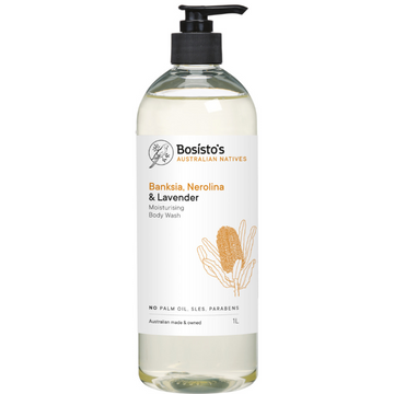 Bosisto's Banksia Nerolina and Lavender Body Wash 1 L