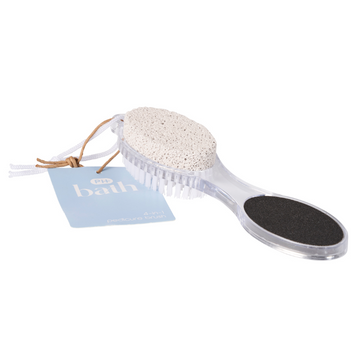 PHARMACY HEALTH 4-In-1 Pedicure Brush 1 Each