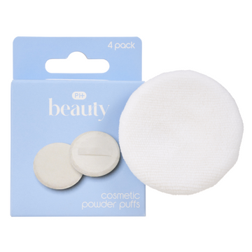 PHARMACY HEALTH Cosmetic Powder Puffs 4 Pack