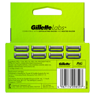 Gillette Labs Razor Blade Refills 8 Pack