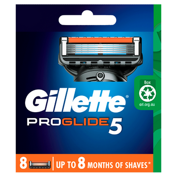 Gillette ProGlide 5 Cartridge Refills 8 Pack