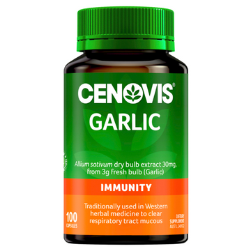 Cenovis Garlic Immune Support 100 Capsules