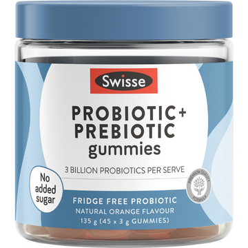 Swisse Probiotic & Prebiotic 45 Gummies