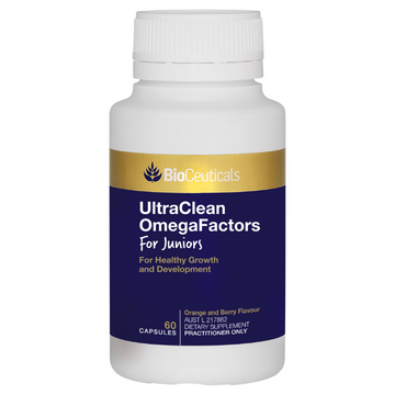 BIOCEUTICALS UltraClean OmegaFactors for Juniors 60 Capsules