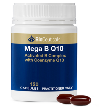 BIOCEUTICALS Mega B Q10 120 Capsules