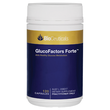 BIOCEUTICALS GlucoFactors Forte 120 Capsules