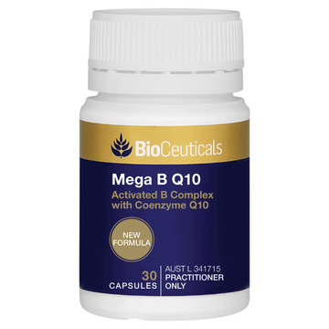 BIOCEUTICALS Mega B Q10 30 Capsules