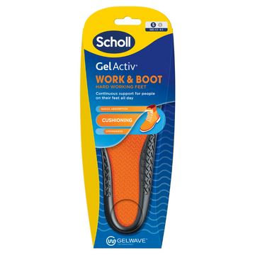 Scholl GelActiv® Insole Work & Boot Small 1 Pair