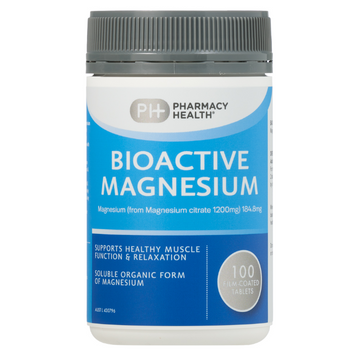 PHARMACY HEALTH Bioactive Magnesium 100 Tablets