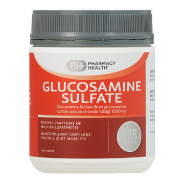 PHARMACY HEALTH Glucosamine Sulfate 180 Tablets