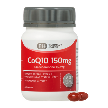 PHARMACY HEALTH CoQ10 150mg 60 Capsules