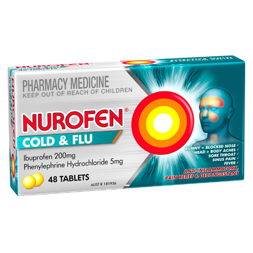 Nurofen Cold & Flu 48 Tablets