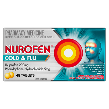 Nurofen Cold & Flu 48 Tablets