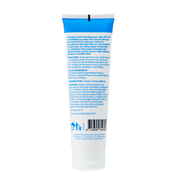 PHARMACY HEALTH Sunscreen Face SPF 50+ 75mL