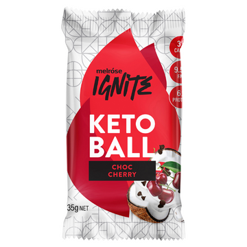 Melrose Health Ignite Keto Ball Choc Cherry 35g