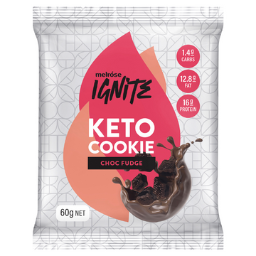 Melrose Health Ignite Keto Cookie Choc Fudge 60g