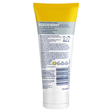 Scholl ExpertCare Polish & Glow For Rough Skin Foot Scrub 75mL