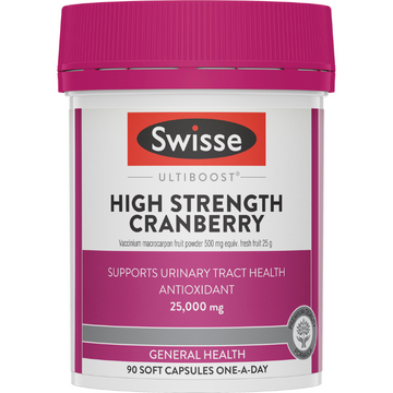 Swisse Ultiboost High Strength Cranberry 90 Capsules