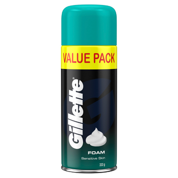 Gillette Shave Foam Sensitive Skin Value Pack 333g