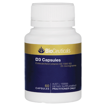 BIOCEUTICALS D3 Capsules 60 Capsules