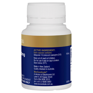 BIOCEUTICALS Ubiquinol BioActive 150mg 30 Capsules