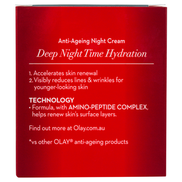 Olay Regenerist Revitalising Night Face Cream Moisturiser 50G