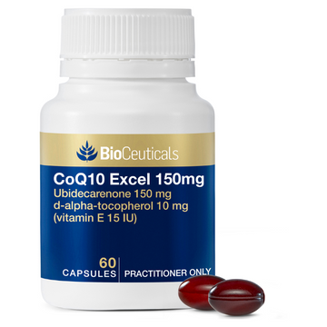 BIOCEUTICALS CoQ10 Excel 150mg 60 Capsules