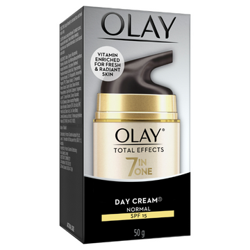 Olay Total Effects 7 In 1 Day Cream Moisturising Normal SPF 15 50g