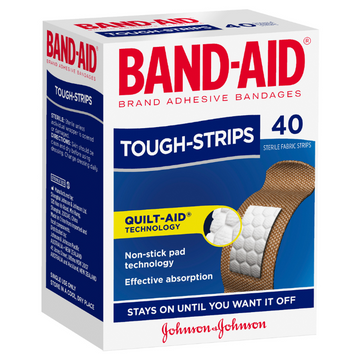 BAND-AID Tough Strips, Regular 40 Pack