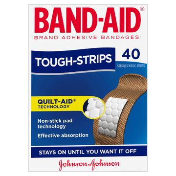 BAND-AID Tough Strips, Regular 40 Pack