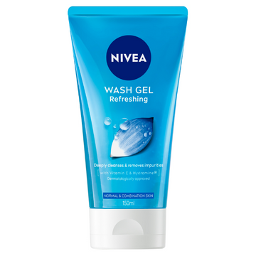 NIVEA Refreshing Face Wash Gel Cleanser 150mL