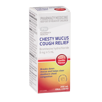 PHARMACY HEALTH Chesty Mucus Cough Relief 200mL