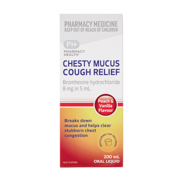 PHARMACY HEALTH Chesty Mucus Cough Relief 200mL