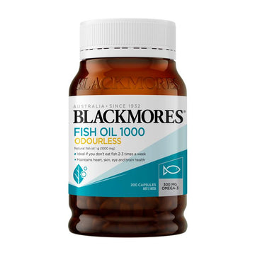 Blackmores Odourless Fish Oil 1000 - 200 capsules